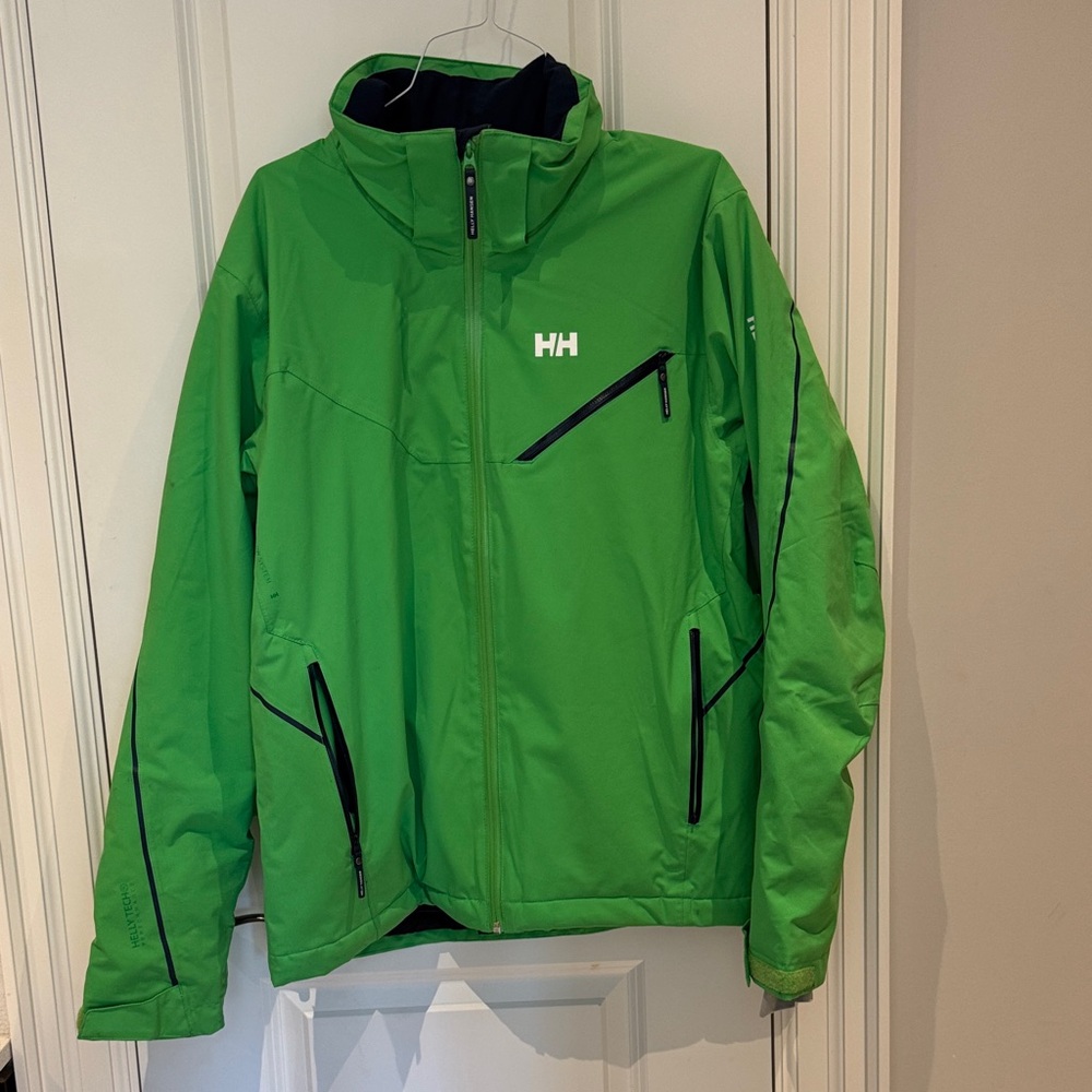 Helly Hansen Vibrant Green Outdoor Jacket